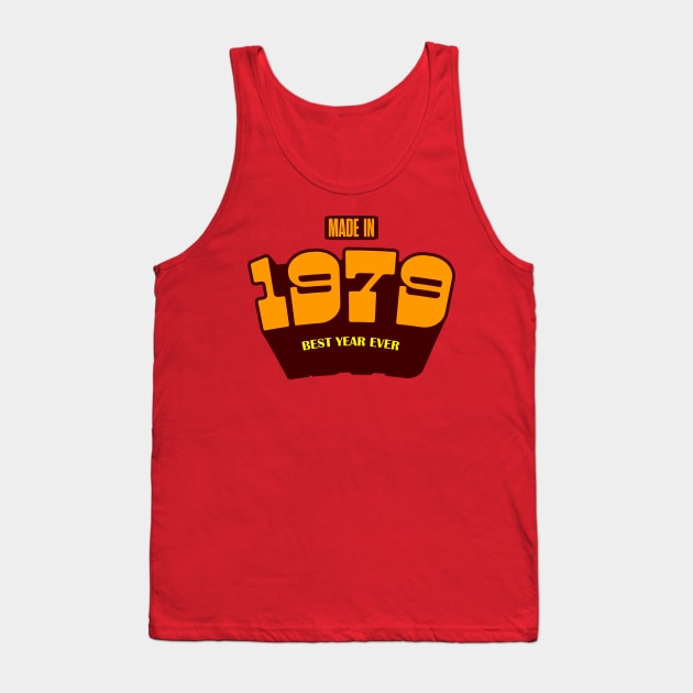 Made In 1979 Tank Top by prometheus31